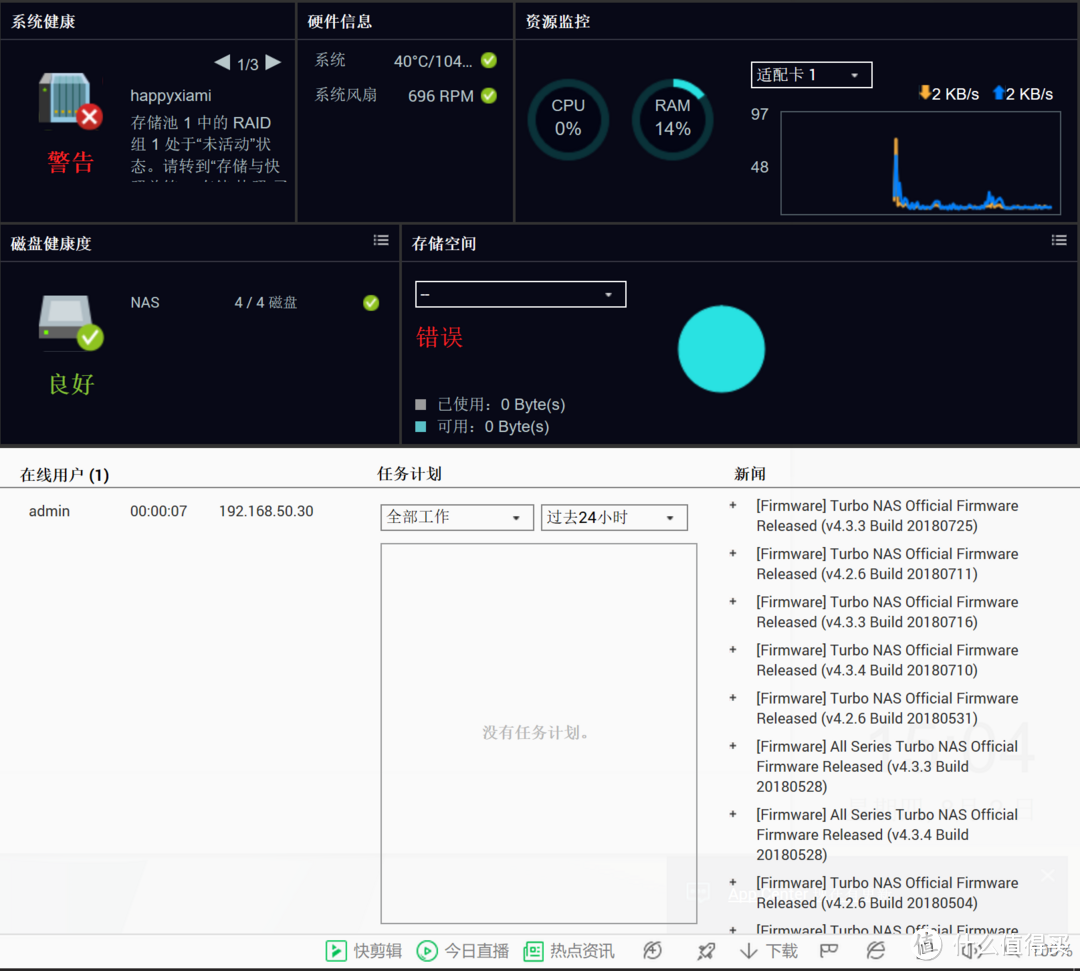 QNAP 威联通 TS-451+ NAS多终端，全网娱乐打造篇