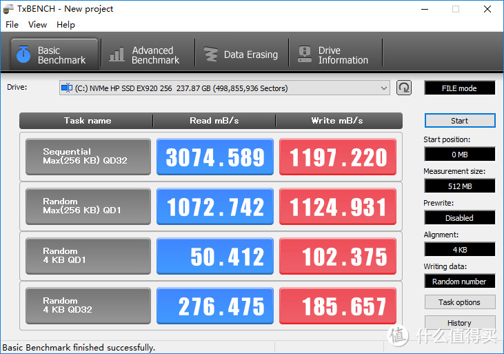 HP 惠普 EX920 M.2 NvMe 256GB 固态硬盘使用体验