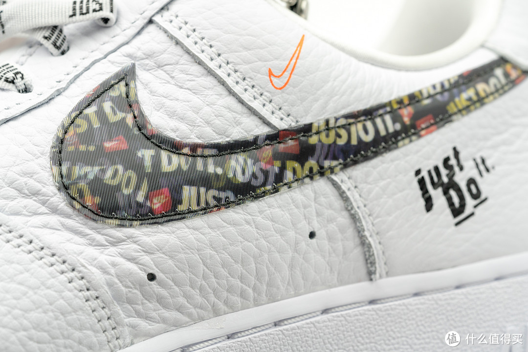 Air Force 1 Just Do It 白色细节图