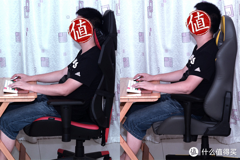 傲风AFYP001电竞椅正面PK价格相同的自家兄弟“英雄传说”