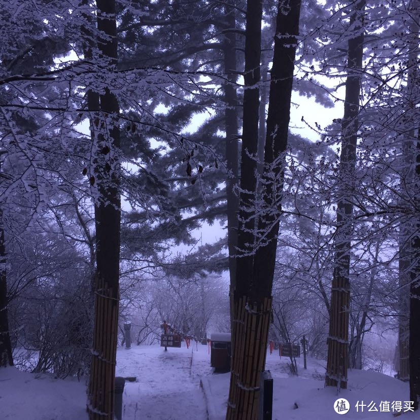 晚来天欲雪，华岳正当时。记雪夜登华山