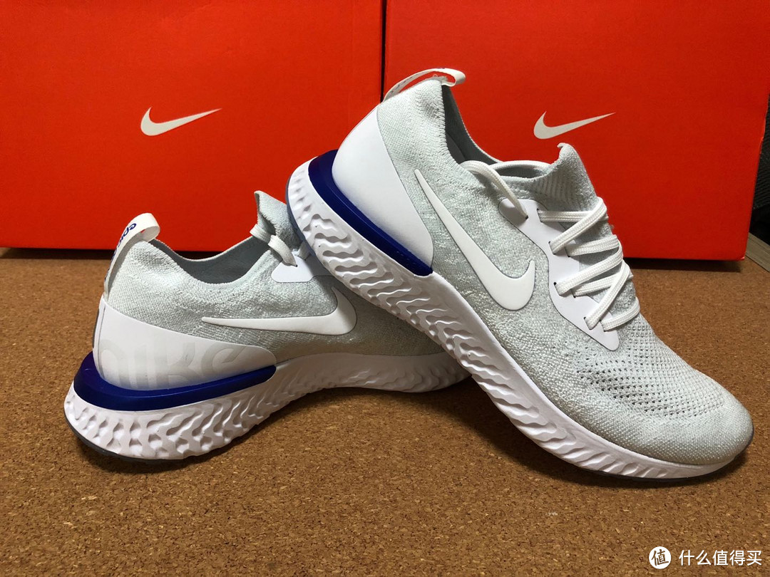 Nike 耐克 Epic React Flyknit 跑鞋 颜值大于实力 开箱简测