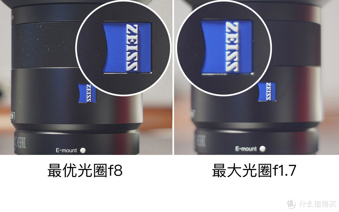 国产镜头50mm f1,7最大光圈细节非常肉，缩小光圈到f8后细节有明显改善