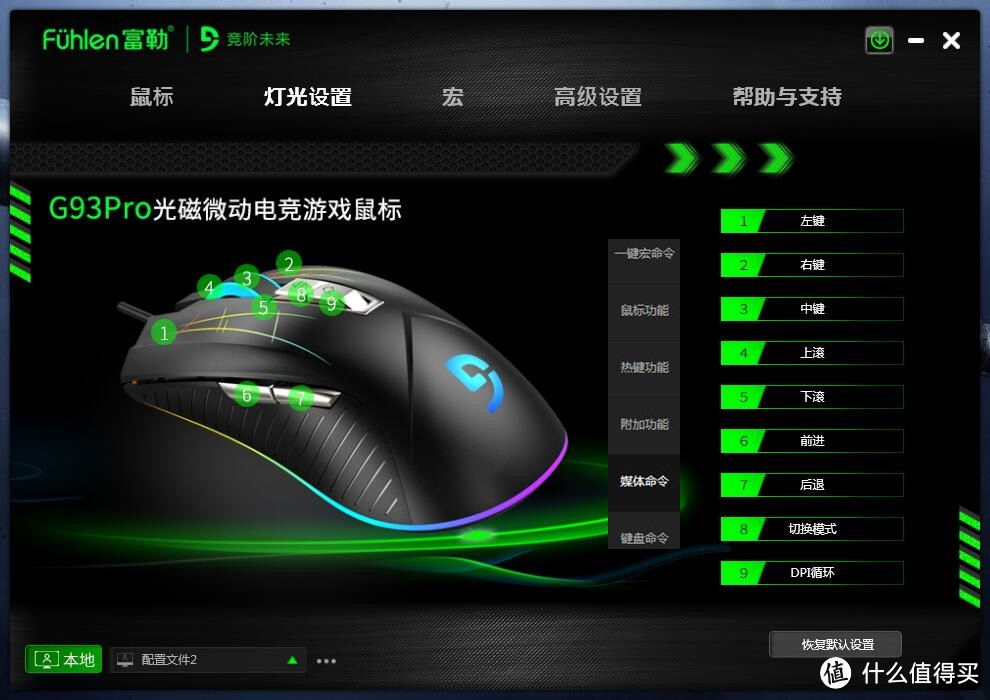 PMW3360引擎、光磁微动,富勒G93Pro鼠标开箱体验