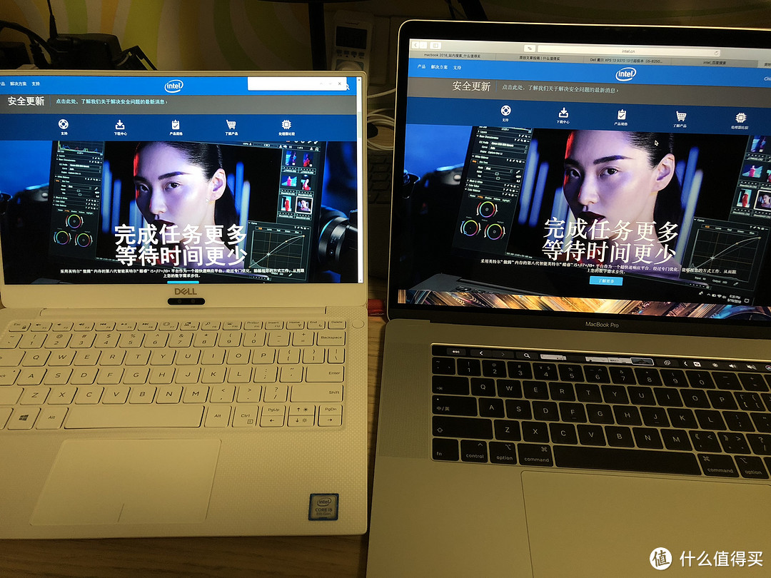 Macbook Pro 2018，2017，DELL XPS 9370 和小米笔记本Air 简单使用感受