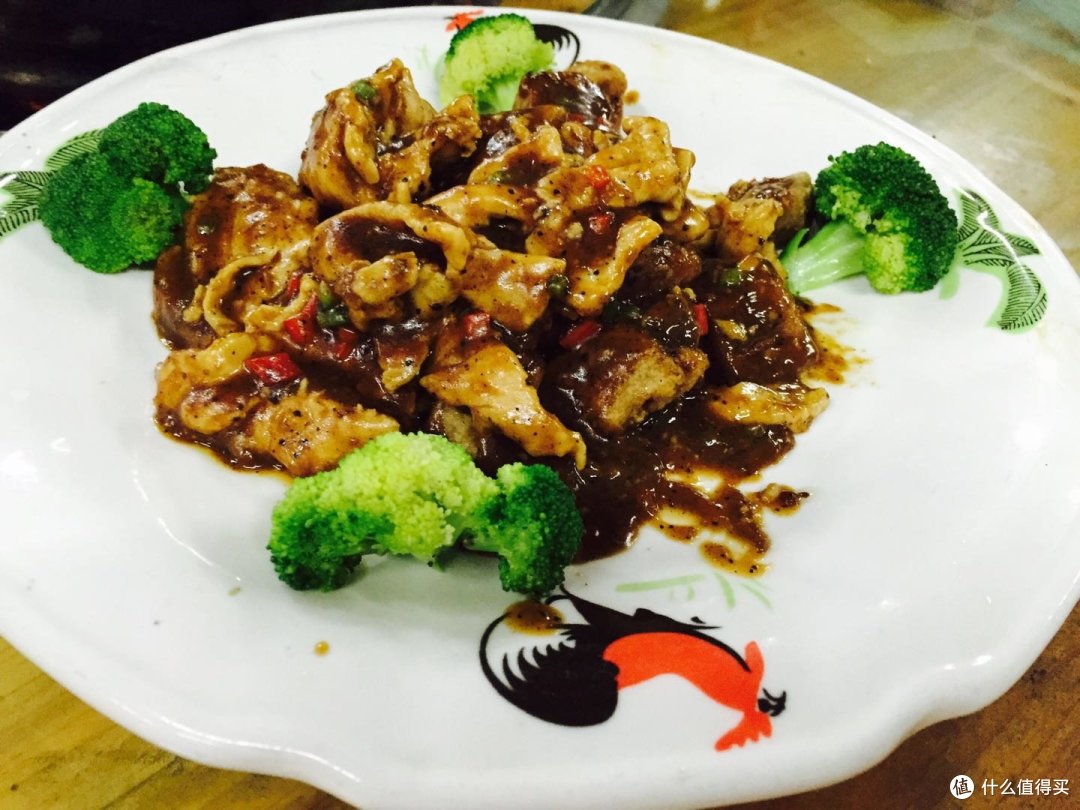 黑椒猪肉条？忘记菜名了···二颗星