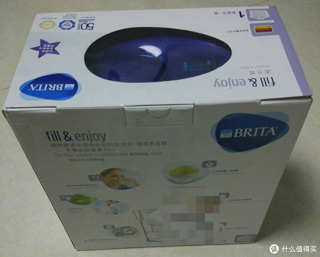 BRITA 碧然德 滤水壶使用评测