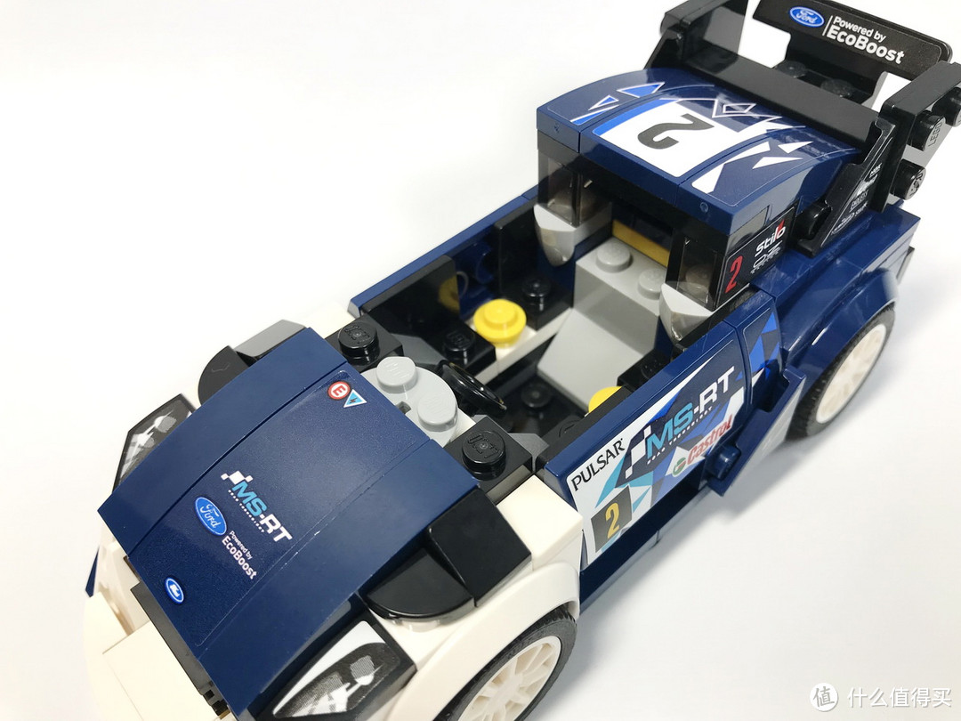 漂亮的涂装：LEGO 乐高 Speed竞速赛车 75885 福特嘉年华车队