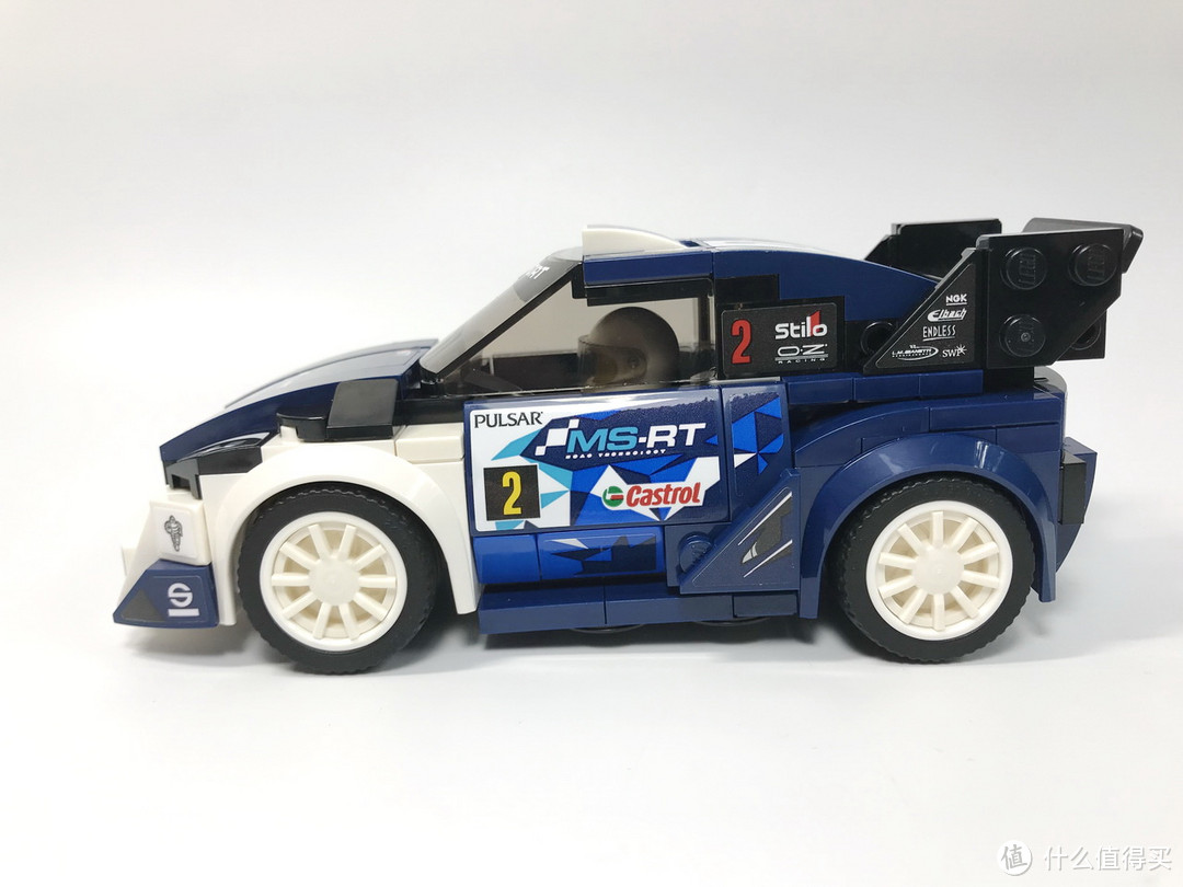 漂亮的涂装：LEGO 乐高 Speed竞速赛车 75885 福特嘉年华车队