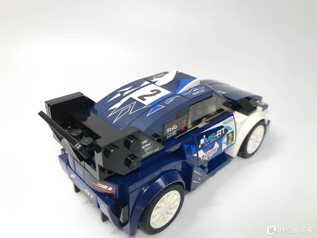 漂亮的涂装：LEGO 乐高 Speed竞速赛车 75885 福特嘉年华车队