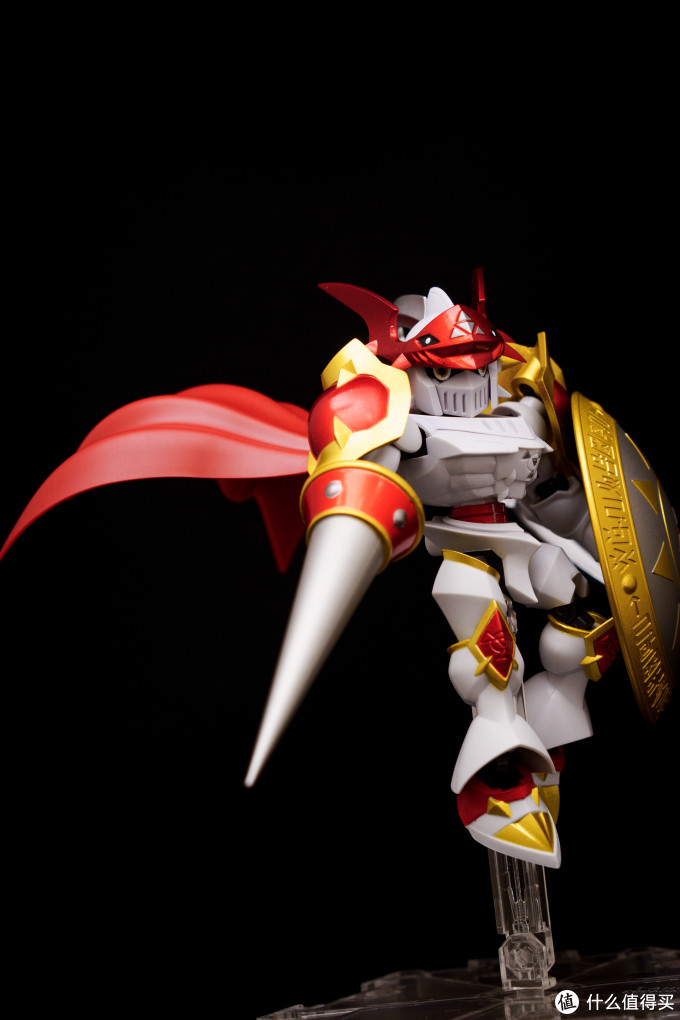 右手圣、左手圣盾，遵循我的骑士之道！万代NX红莲骑士兽开箱评测