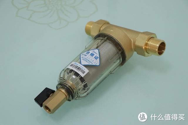 怎么喝水才安全？美的家用净水机前置过滤器QZBW25S-9体验测评