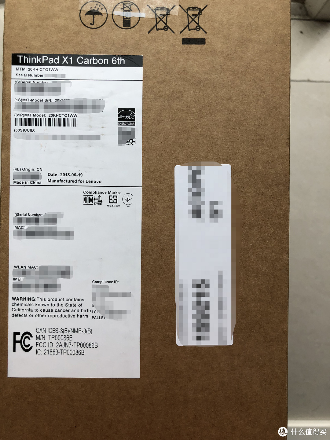 ThinkPad X1 Carbon 2018 海淘开箱 + 40AJ0135CN扩展坞开箱 兼 与W520对比