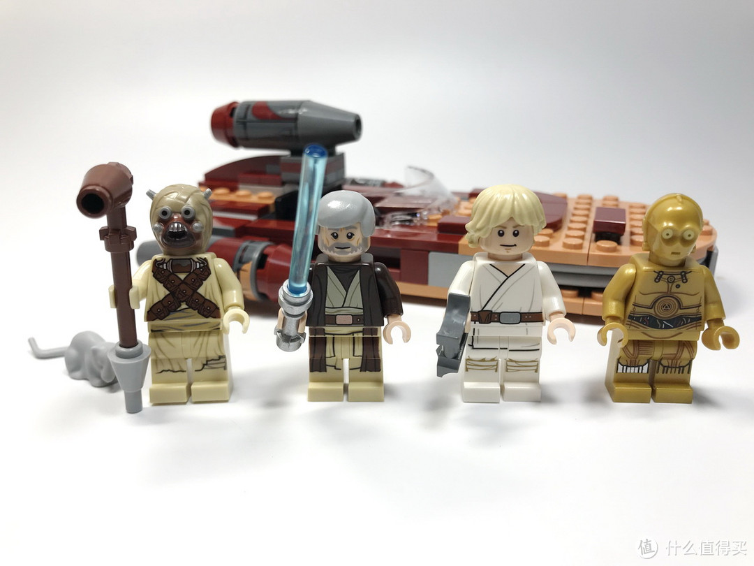 还是为了人仔：LEGO 乐高 星球大战系列 75173 卢克的陆地飞行器