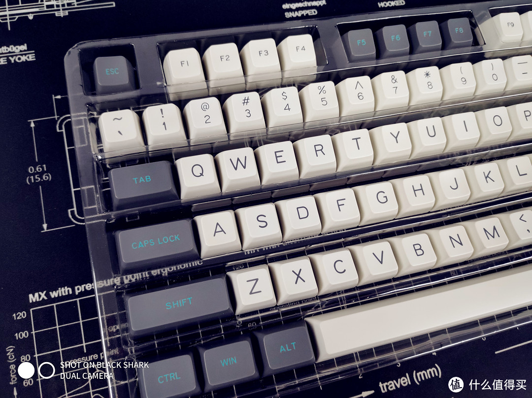 键帽中的战斗机—MAXKEY F22战斗机SA键帽开箱展示