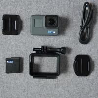 GoPro HERO 6 Black 运动摄像机外观展示(屏幕|触控屏|接口|机身|电池仓)