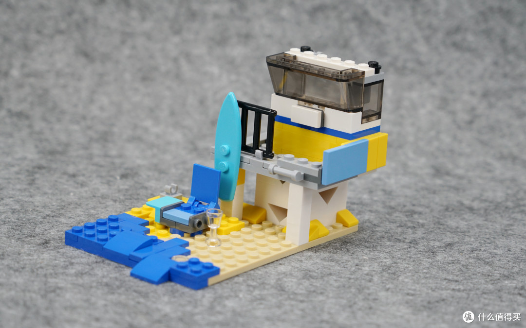 LEGO 乐高 创意百变组 Creator 3in1系列 阳光海滩房车 31079