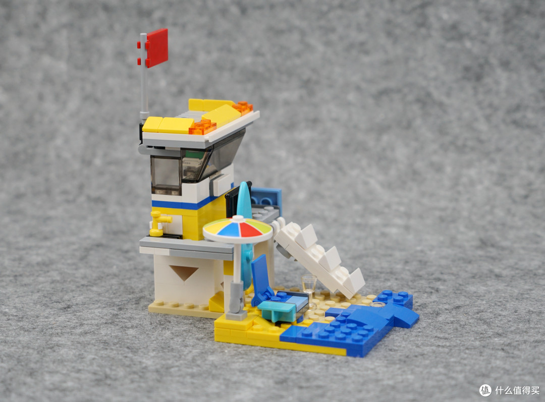 LEGO 乐高 创意百变组 Creator 3in1系列 阳光海滩房车 31079