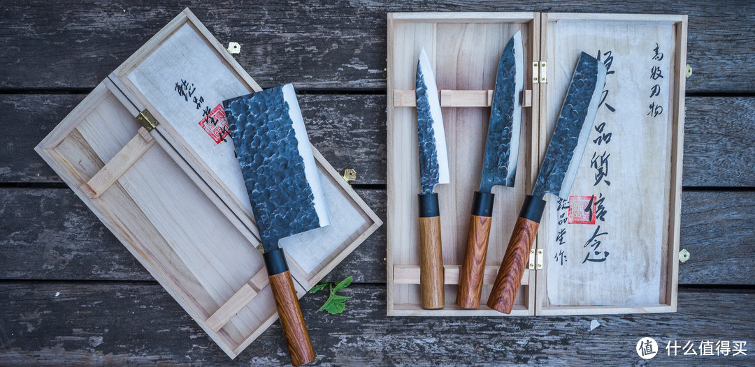可作为家庭厨房日常使用过渡产品的——TOKIO手工锻造刀四件套使用感受