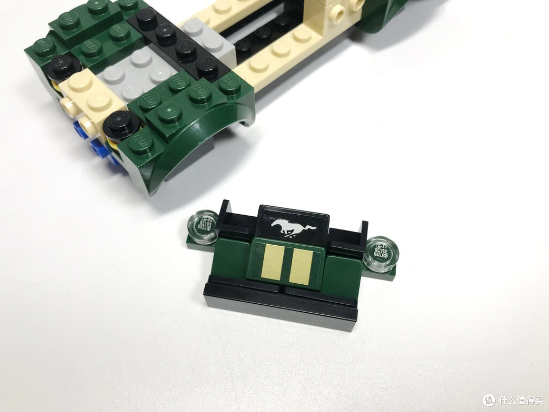 复古风的跑车:LEGO 乐高 Speed竞速赛车 75884 1968款福特野马