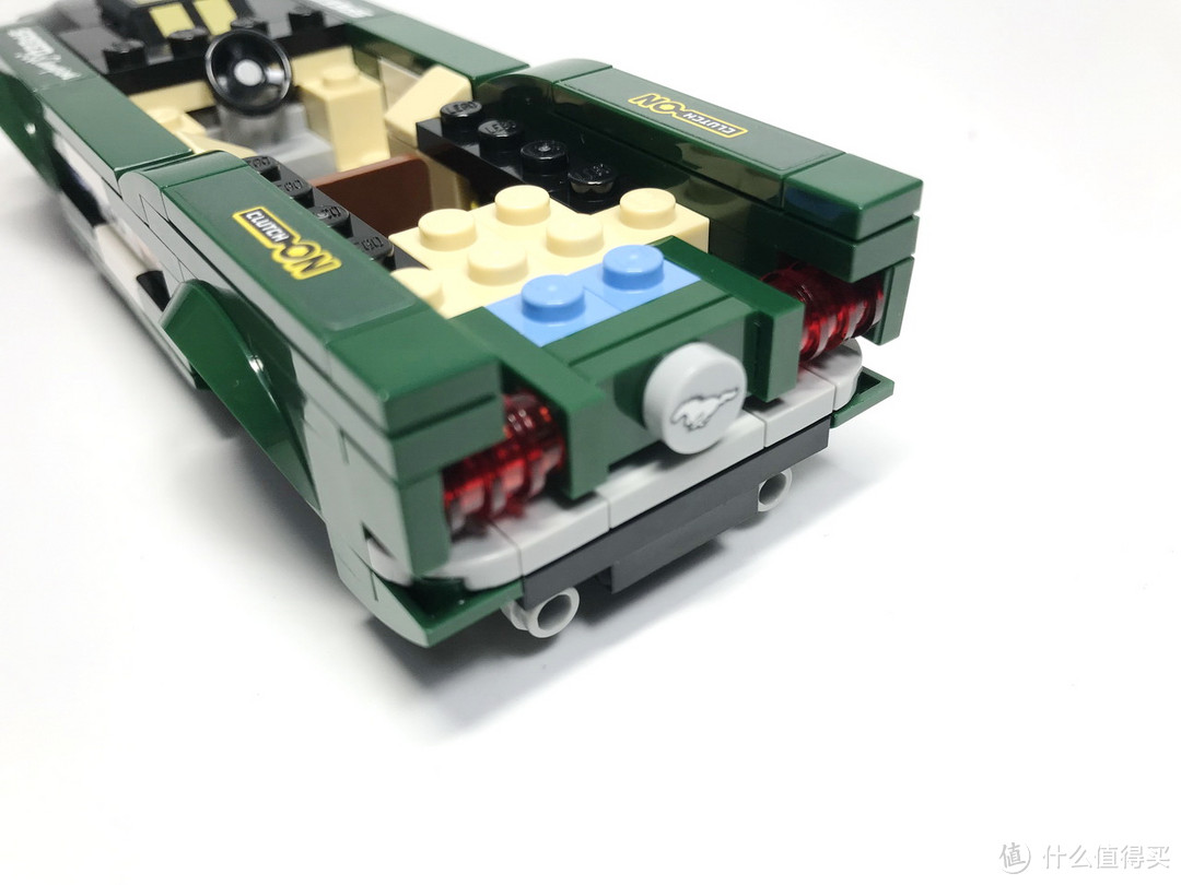 复古风的跑车：LEGO 乐高 Speed竞速赛车 75884 1968款福特野马