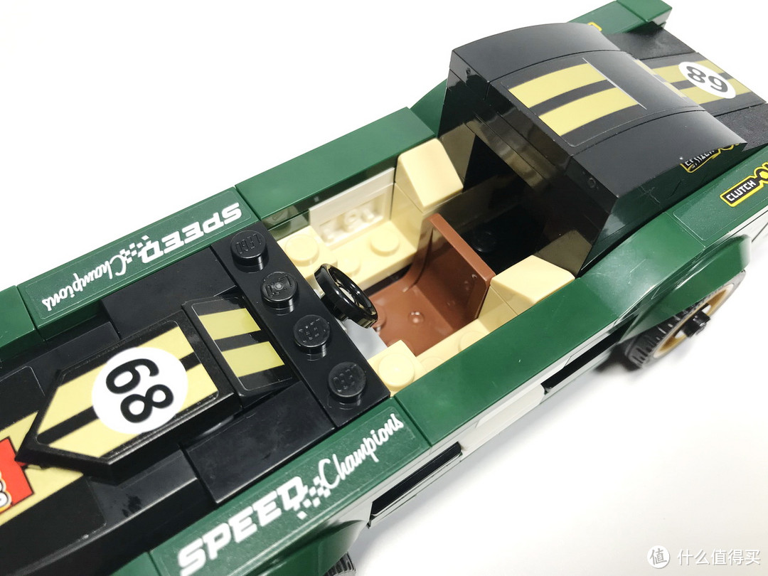 复古风的跑车：LEGO 乐高 Speed竞速赛车 75884 1968款福特野马