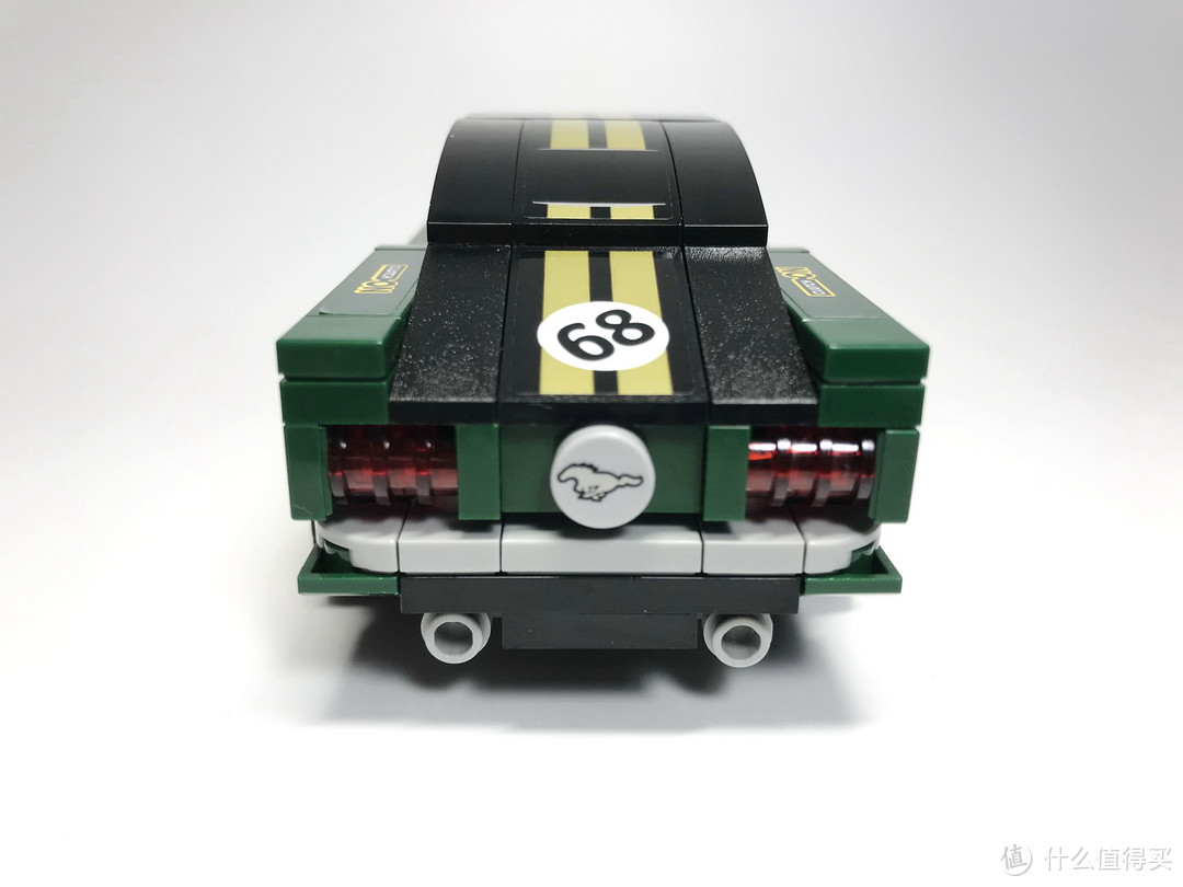 复古风的跑车:LEGO 乐高 Speed竞速赛车 75884 1968款福特野马