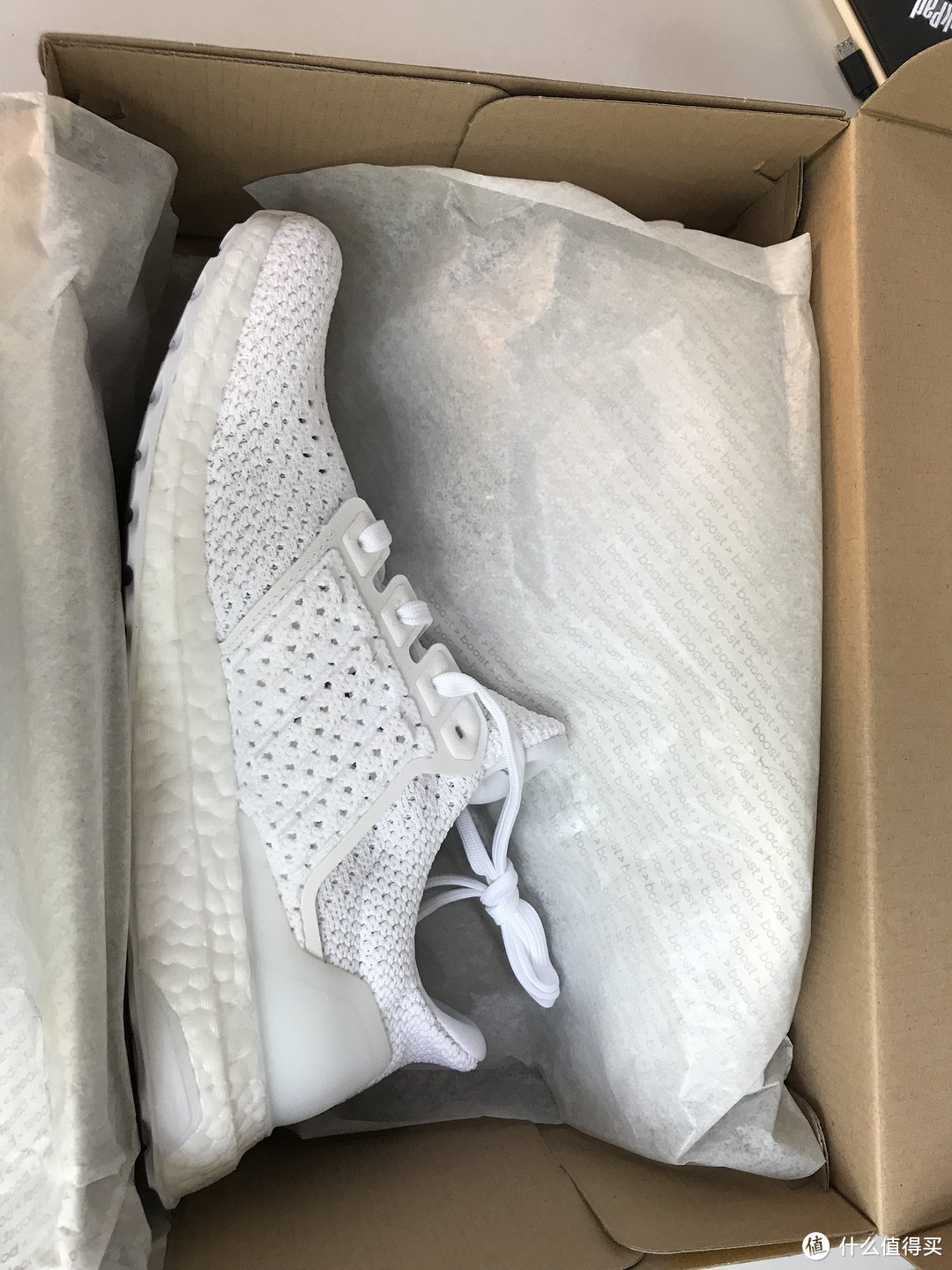 夏日怎么可以没有一双小白鞋 Adidas 阿迪达斯 UltraBOOST CLIMA  跑步鞋 BY8888