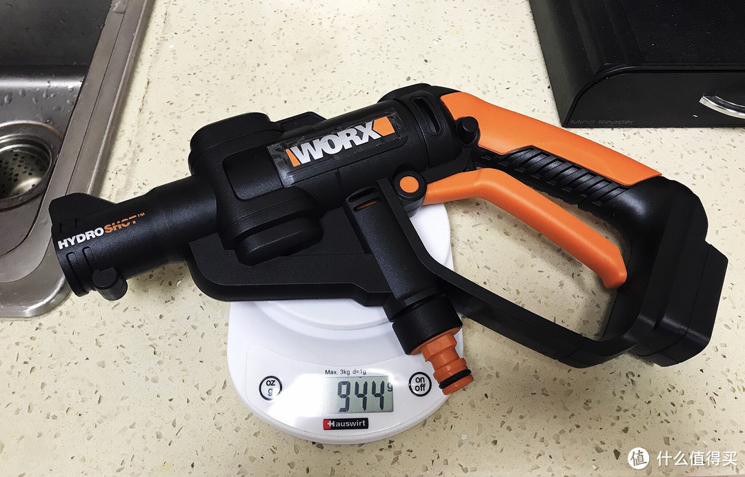 WORX 威克士 WG629E 20V 便携式清洗机开箱、周边、评测