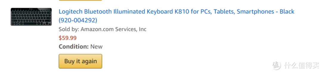 同一个订单还买了罗技蓝牙键盘K810