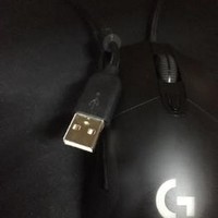 罗技 G403 游戏鼠标外观展示(接口|线材|滚轮|侧裙|舱盖)