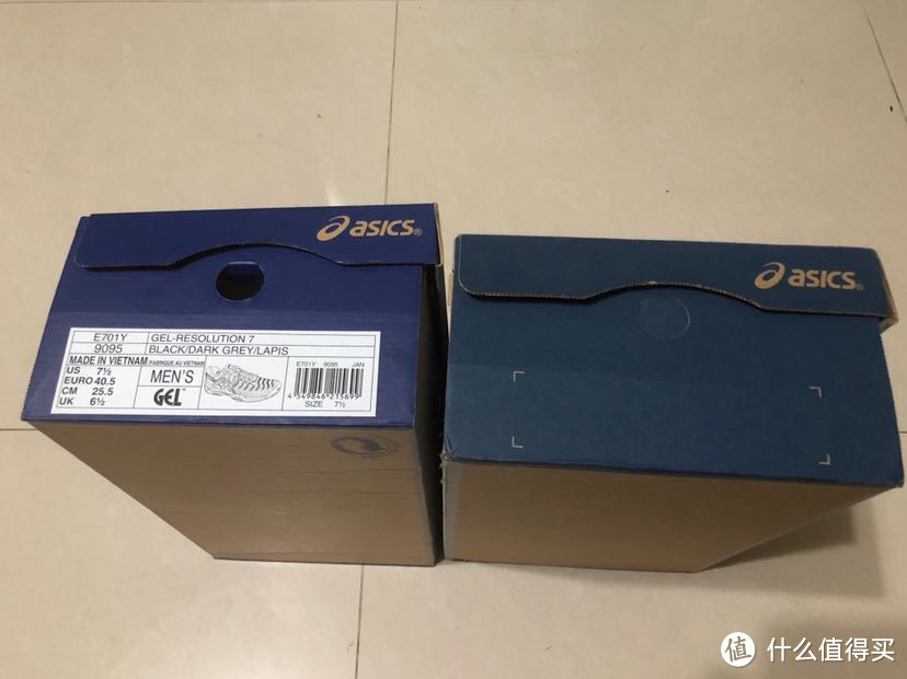 听说一试就会摒弃其他品牌的网球鞋 Asics Resolution7