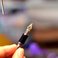 白金 3776世纪 PNB-10000 钢笔使用总结(笔尖|墨胆|钢珠)
