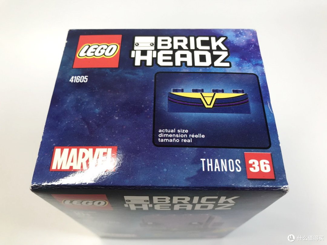 萌萌的大头:LEGO 乐高 41605 BrickHeadz Thanos 灭霸