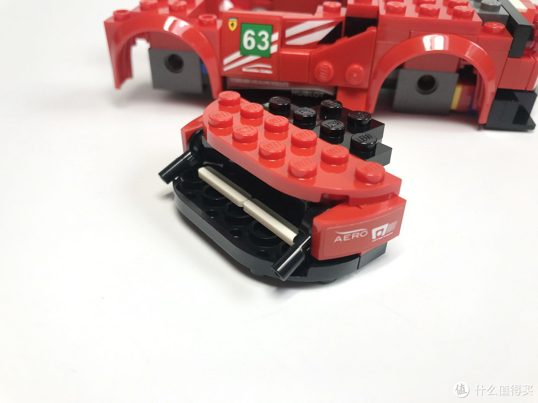 百元名车：LEGO 乐高 赛车系列 75886 法拉利488GT3 Scuderia Corsa车队