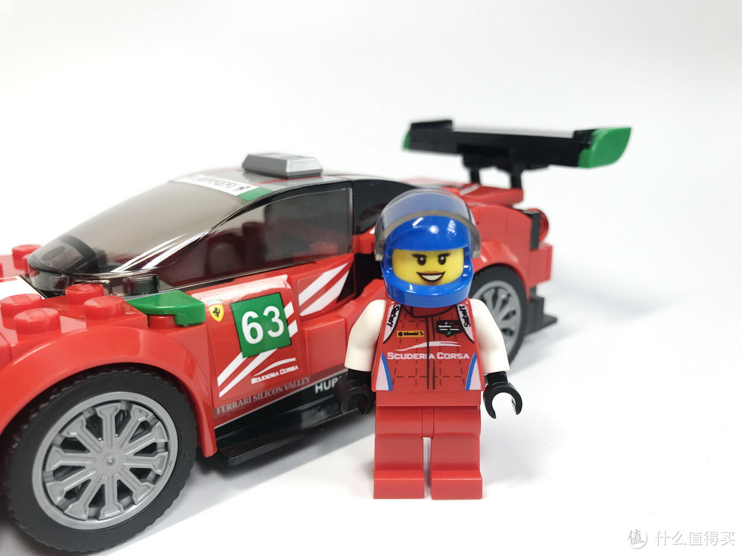 百元名车：LEGO 乐高 赛车系列 75886 法拉利488GT3 Scuderia Corsa车队