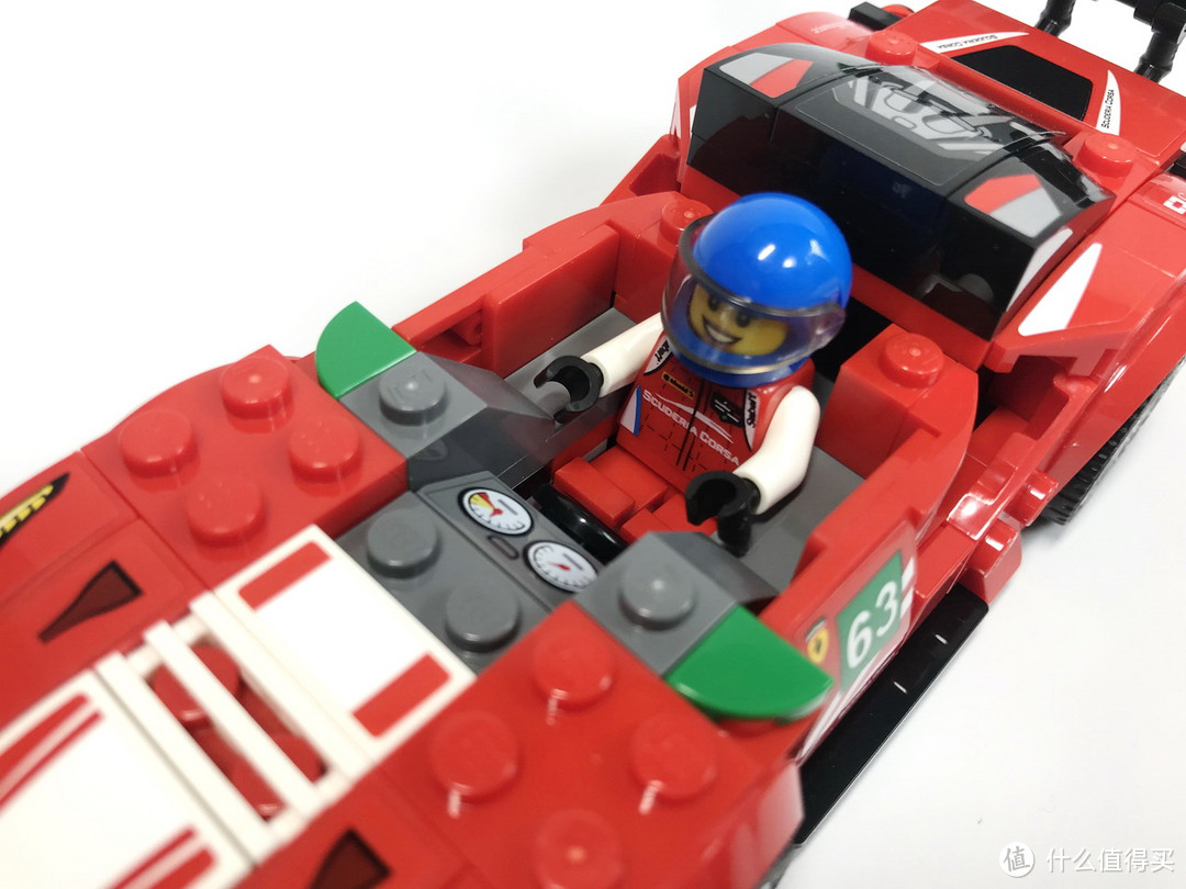 百元名车：LEGO 乐高 赛车系列 75886 法拉利488GT3 Scuderia Corsa车队