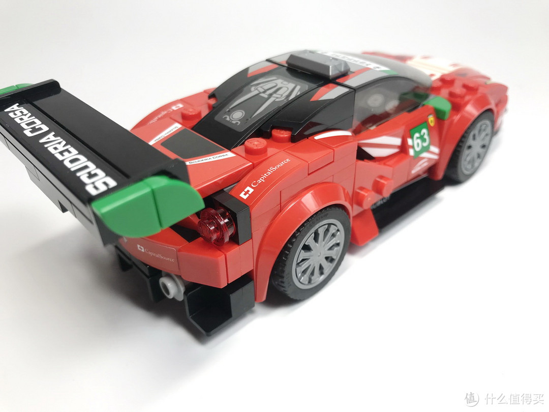 百元名车：LEGO 乐高 赛车系列 75886 法拉利488GT3 Scuderia Corsa车队