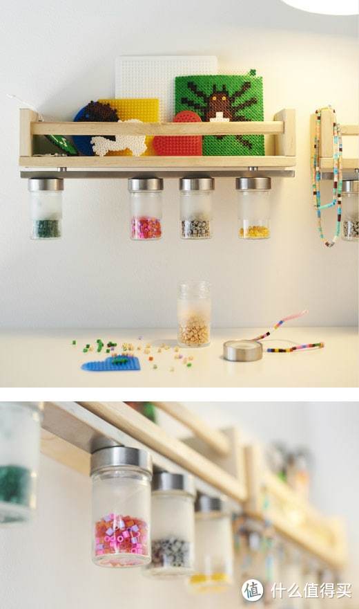 除了吸住菜刀，还能做小物收纳？！IKEA 宜家 磁性刀架的创新玩法！
