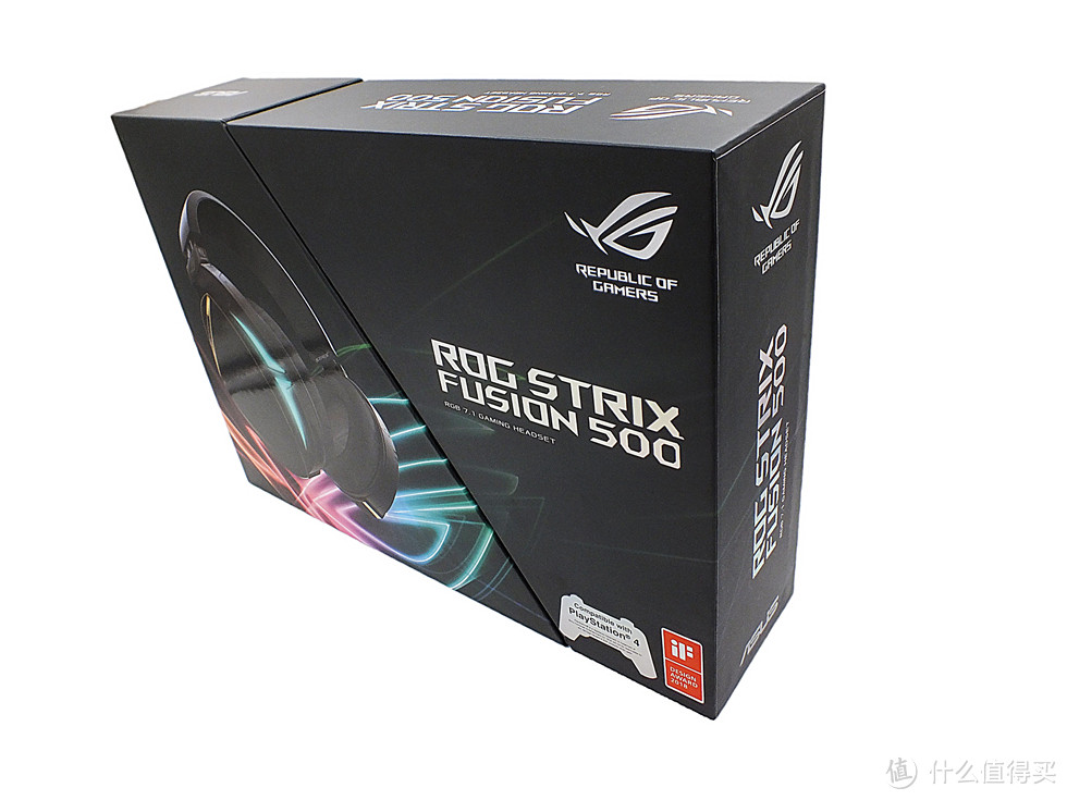 不止ROG，还有幻色龙之瞳—ASUS 华硕 ROG Strix Fusion 500电竞耳机