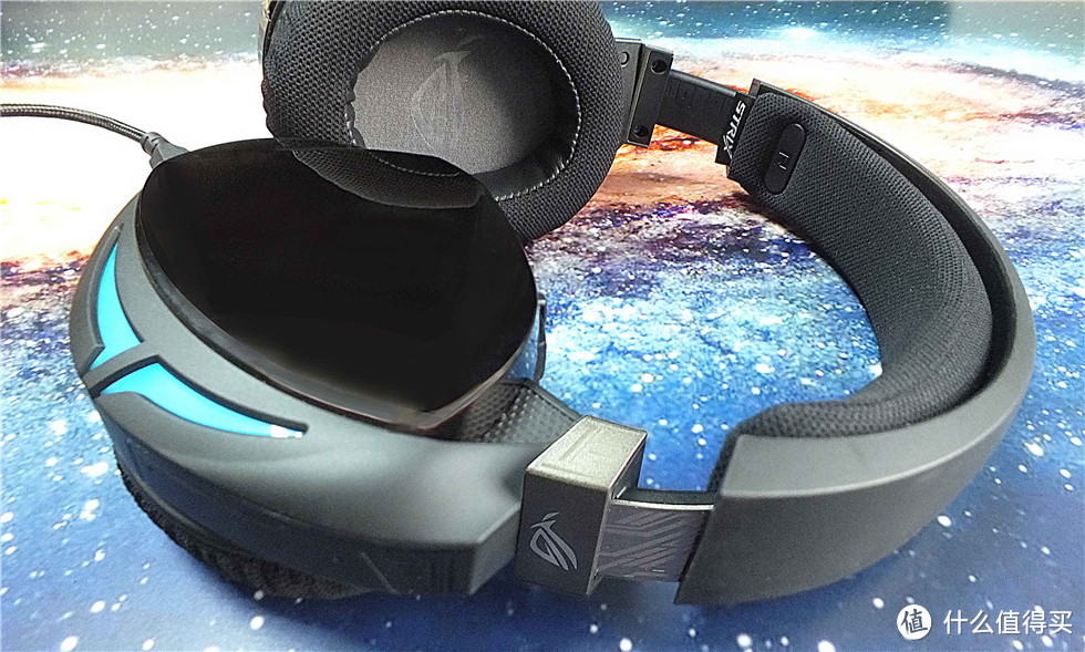 不止ROG,还有幻色龙之瞳—ASUS 华硕 ROG Strix Fusion 500电竞耳机