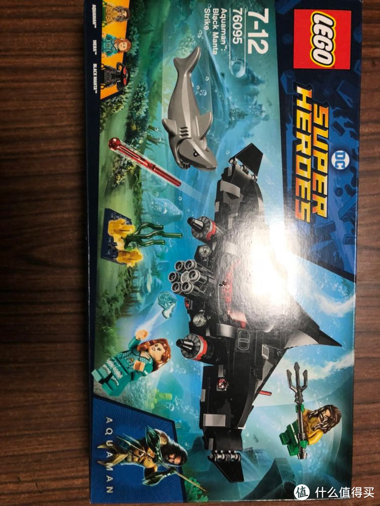 LEGO 乐高 76095 DC超级英雄 黑蝠鲼海底袭击 开箱