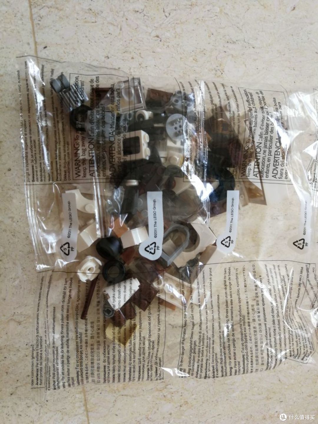 乐高10692小号积木桶 开箱晒物