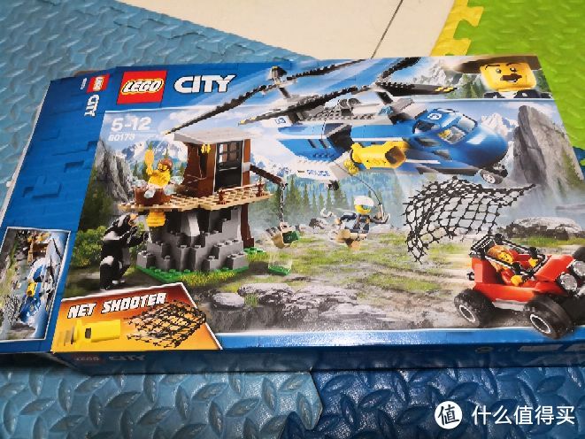 LEGO 乐高 60173 山地特警空中追捕开箱