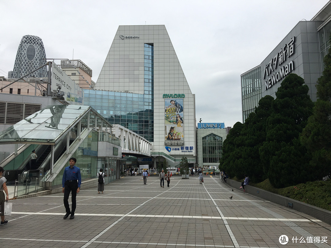 新宿站一隅