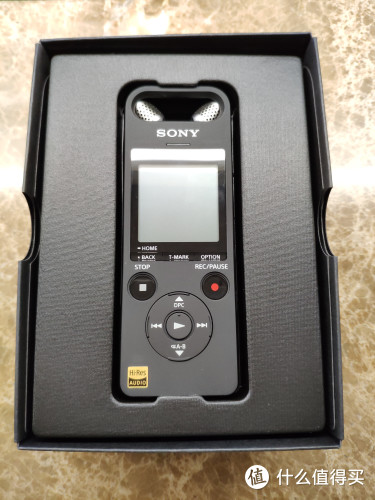 录音笔听歌是什么感受-索尼ICD-SX2000开箱体