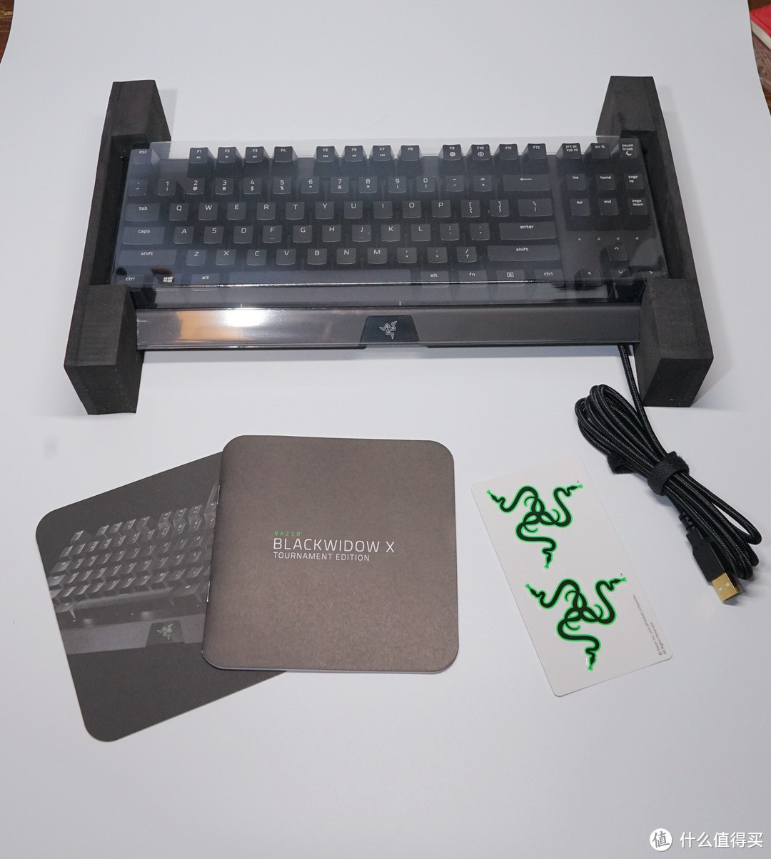 来自大妈的礼物(二）—Razer 雷蛇 BlackWidow X 黑寡妇蜘蛛X 87键键盘晒单