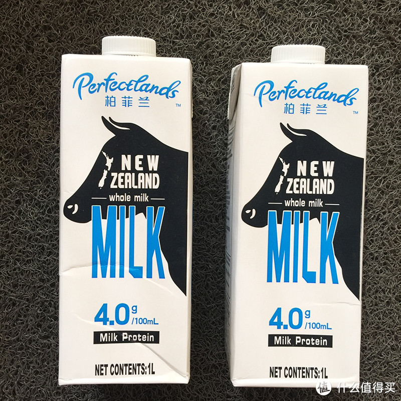 口感微甜的Perfectlands柏菲兰 新西兰纯牛奶