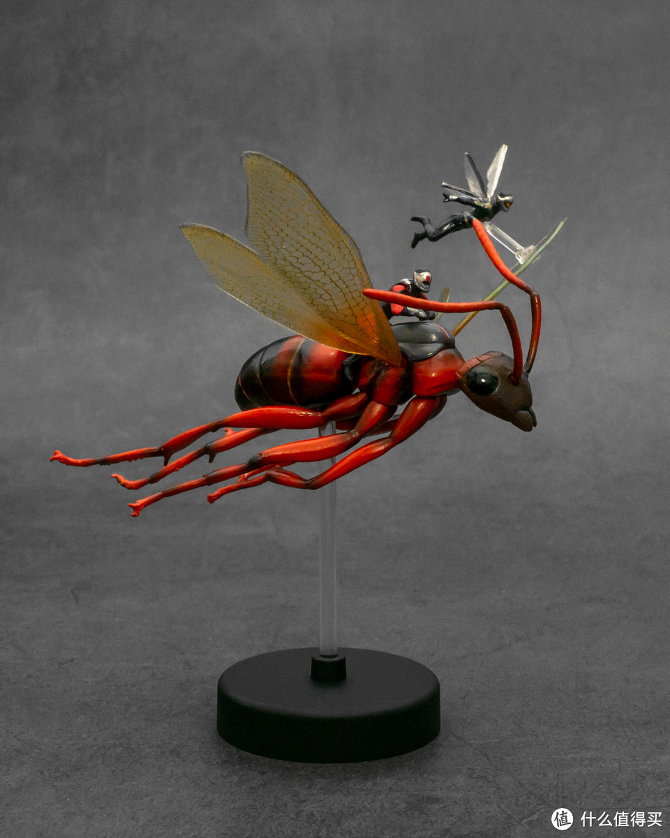 在天愿作比翼鸟,在地愿作……蚂蚁和黄蜂?Hot Toys 微型收藏品系列 骑飞蚁的蚁人与黄蜂女套装