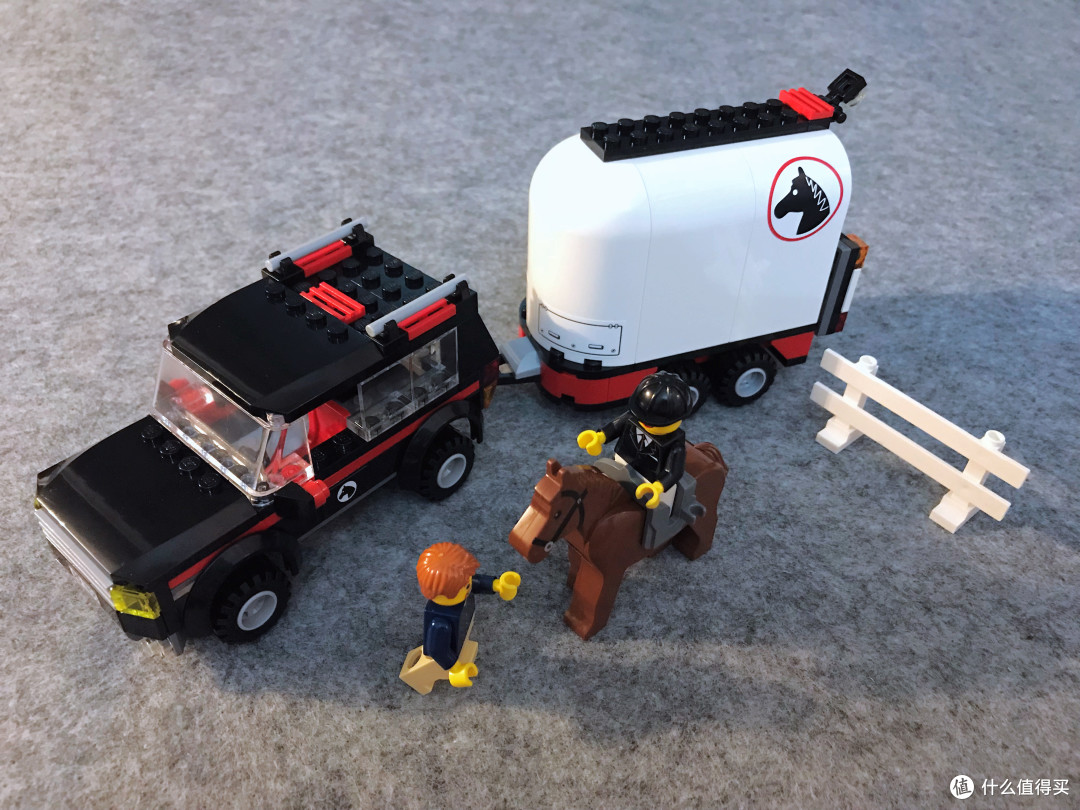LEGO 7566 农夫和7635 四轮驱动马拖车